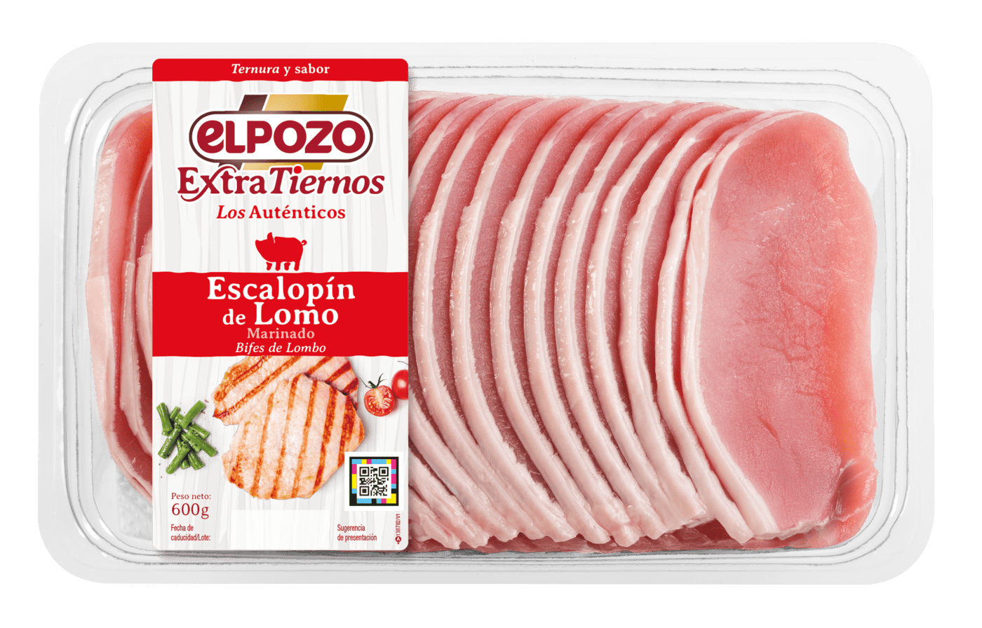 ESCALOPÍN DE LOMO EXTRATIERNO 600G