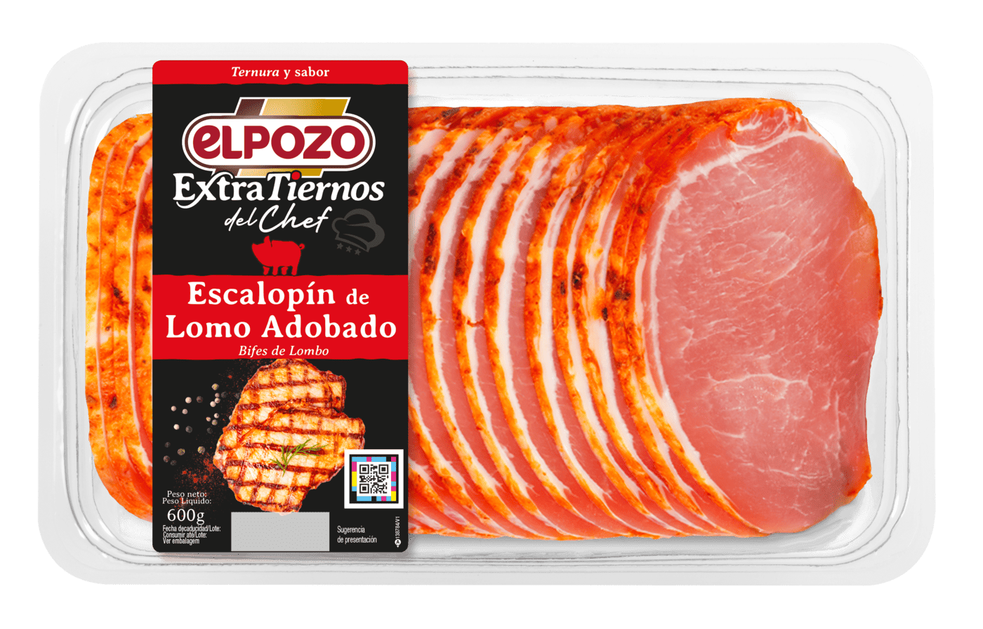 ESCALOPÍN DE LOMO ADOBADO EXTRATIERNO 600G