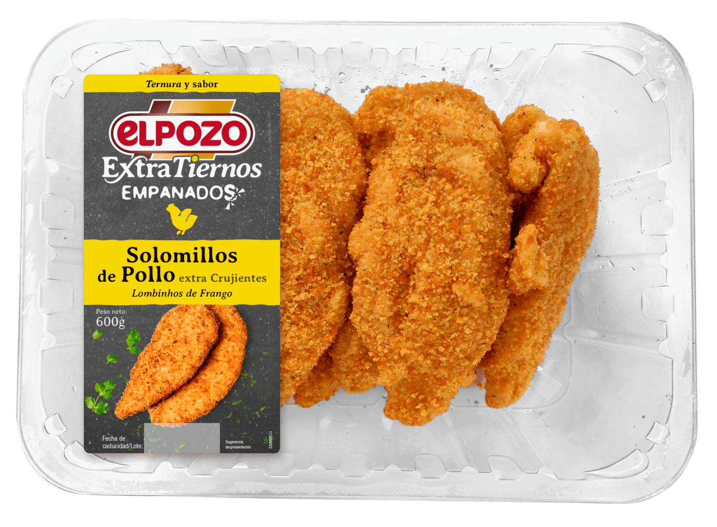 Solomillo pollo empanado